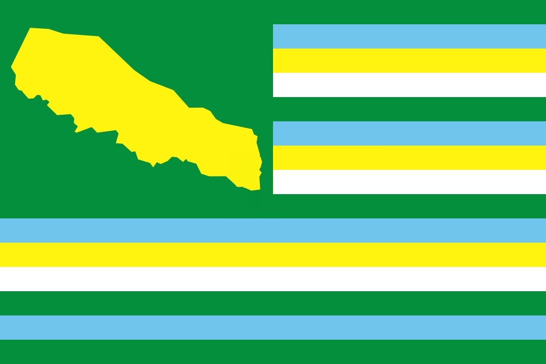 Bandera de Lagoa Santa, Goiás