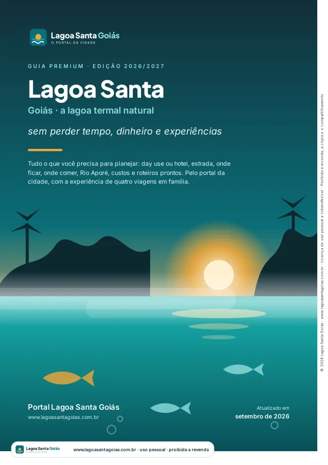 Capa do Guia Premium de Lagoa Santa
